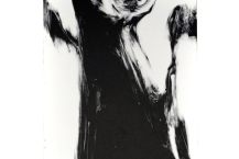 Attila Richard Lukacs (b. 1962, Calgary) Monotype 1,  2002, monotype, 23.5 x 19 in.