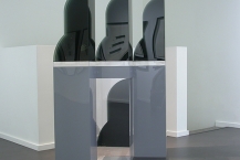 Michael Morris (b. 1942, Saltdean, England) Palomar (grey),1968/2012 plexiglas, 9.75 x 59 x 11.75 in.
