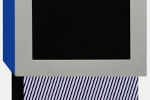 Boxed Venus, 1967, silkscreen on acetate, 39.25 x 29.25 in.