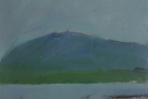 Clouds - Kitimat, 2013, oil on panel, 10 x 10 in.