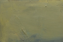 9. Edward Epp (b. 1950), Cowichan Bay, oil & acrylic on canvas, 2012, 24 x 12 x 1.5. in.