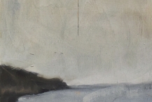 3. Edward Epp (b. 1950), Fall. Minette Bay, oil on panel, 2013, 11.75 x 8.75 in.