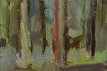 23. Edward Epp (b. 1950), Fall - Kitimat River, oil on canvas, 2012, 11 x 14 in.