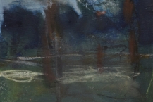 7. Edward Epp (b. 1950), Park - Van., oil on panel, 2016, 6 x 6 in.