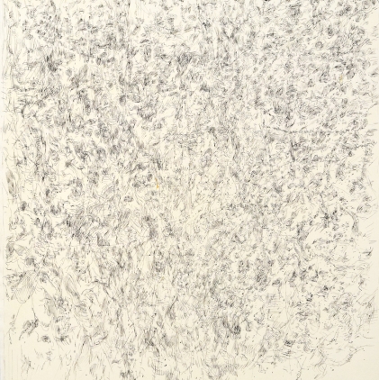 3. Tree Study, 1968, ink on paper, 26 x 24 in. 